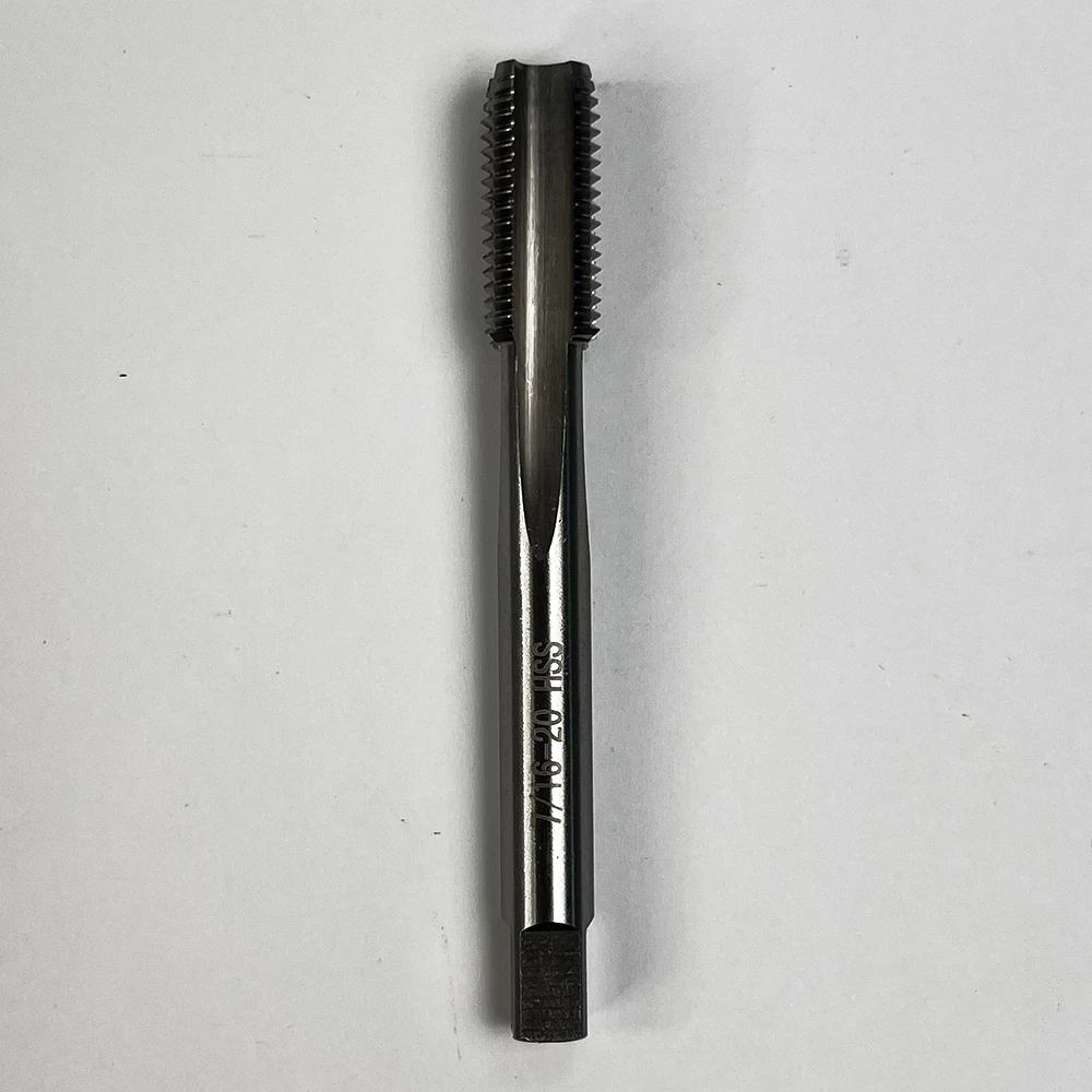 HUAZHICHUN 1PC Tap 7/16"-20 UNF HSS Metric Thread Tap