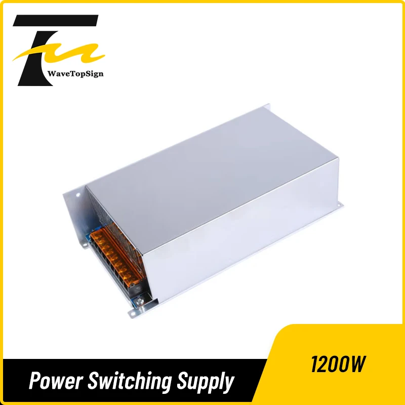 WaveTopSign 1200W DC Regulated Voltage Adjustable High Power Switching Power Supply Output VDC 70V 80V 110V 150V Input AC220V