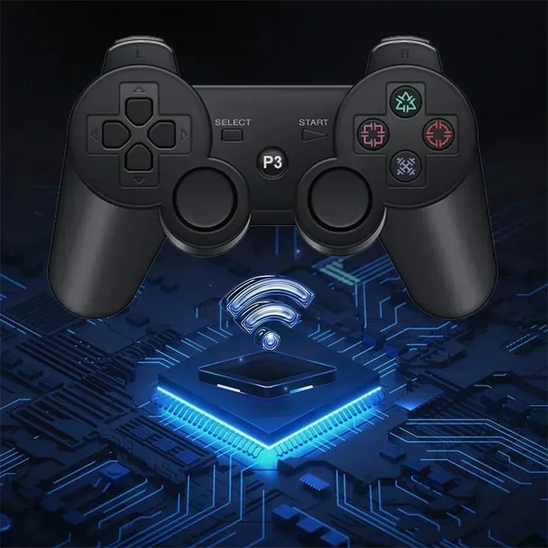 Obsługa kontrolera PS3 Bezprzewodowy pad do gier Bluetooth do konsoli Play Station 3, konsola typu joystick do konsoli PS3 na PC