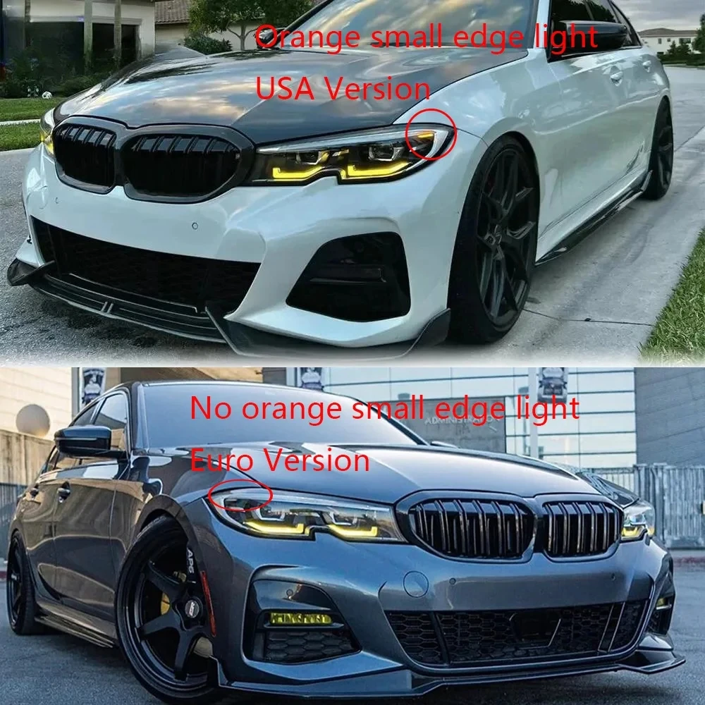 Blue Red RGB App control multicolor DRL Module For 2019-2021 BMW 3 Series G20 G21 LED Headlight 8496133 8496137 Yellow Angel Eye