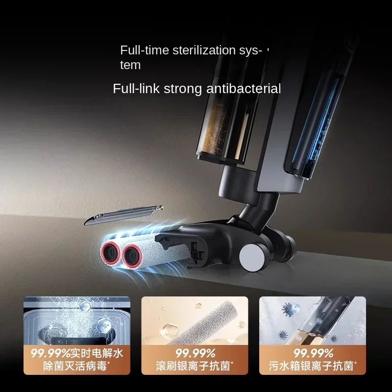 NEW Dreame Double Roll Floor Wash H30 Pro Plus Mix Home Hot Water Sterilization, Cleaning, Dragging, and Vacuum Cleaner