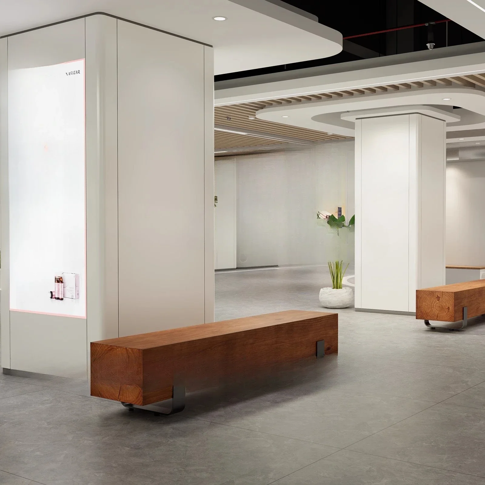 ม้านั่งไม้ซุง, ม้านั่งไม้เนื้อแข็ง