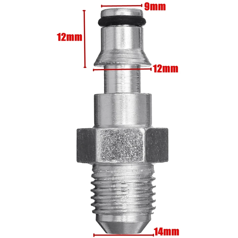 3X Conexão Rápida Pressão Washer-Gun Mangueira Adaptador Para Lavor Vax,M14 Convex Inserção Rápida