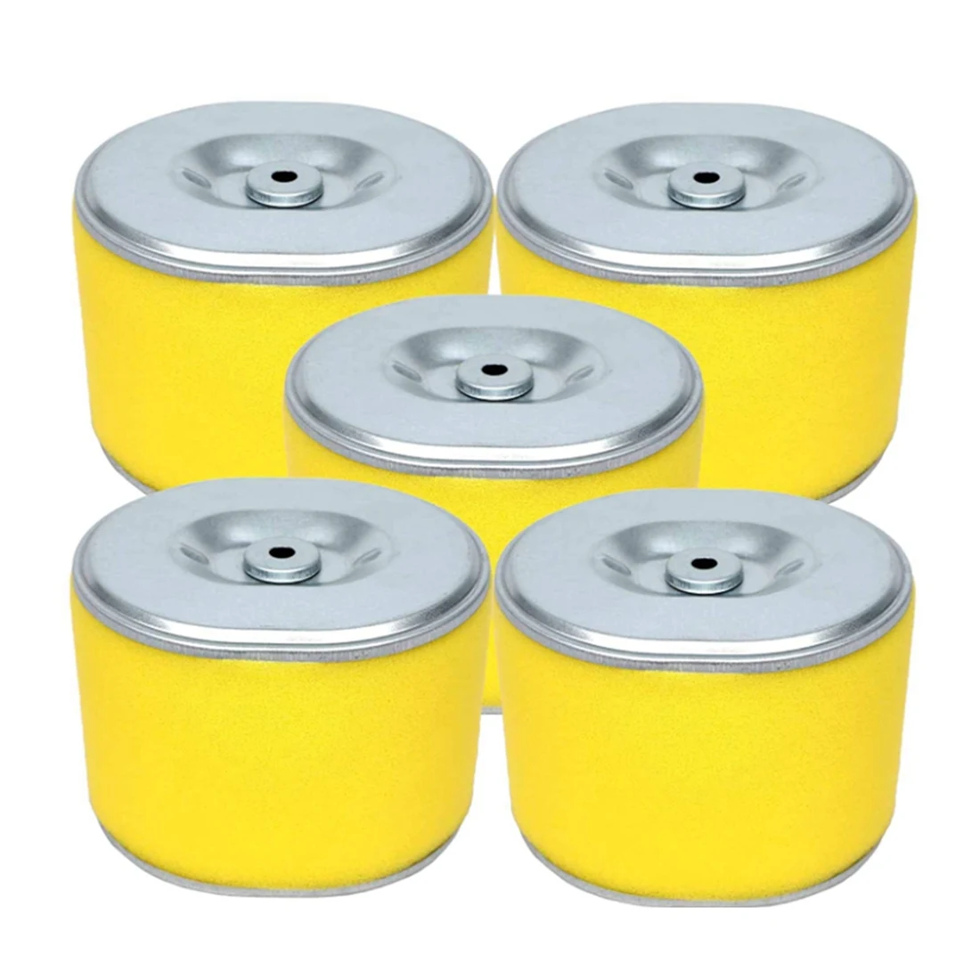

ABBO-5Pcs 17210-ZE3-505 Air Filter,17210-ZE3-010 Air Filter with Pre-Filter,for Honda GX390 13HP GX340 11HP Engine Air Filter