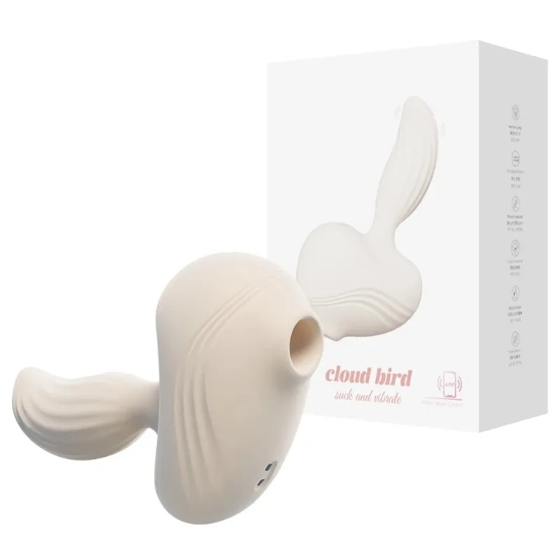 Bird Shaped APP Control Sucking Vibrator Oral Vacuum Nipple Clitoris Stimulator Masturbation Adult Sex Toys for Women Massager