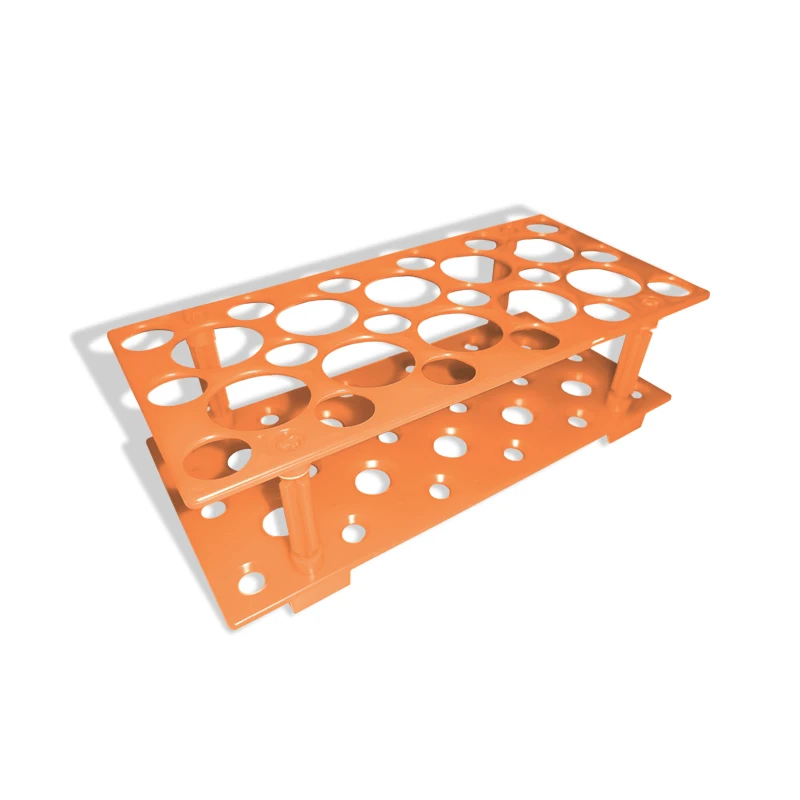 Test Tube Rack 28 Holes 10/15/50ml Centrifuge Tube Rack Laboratory  Detachable Plastic Test Tubes Holder Stand Bracket