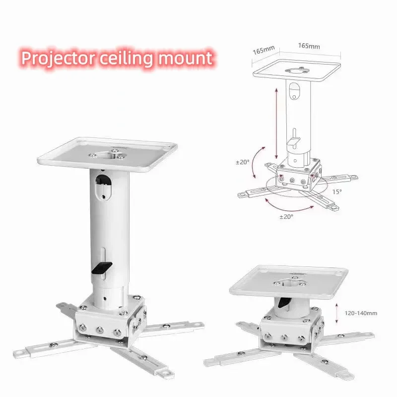 Soporte de montaje en techo Para Proyector, estante de montaje en pared Para Proyector giratorio