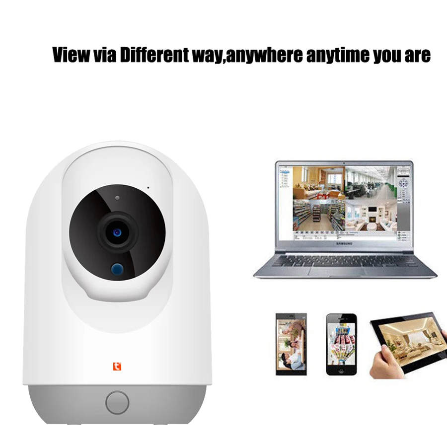 كاميرا Tuya IP WiFi PT داخلية بدقة 3 ميجابكسل، تتبع تلقائي، تحكم في تطبيق الصوت ثنائي الاتجاه لأمن المنزل الذكي #6