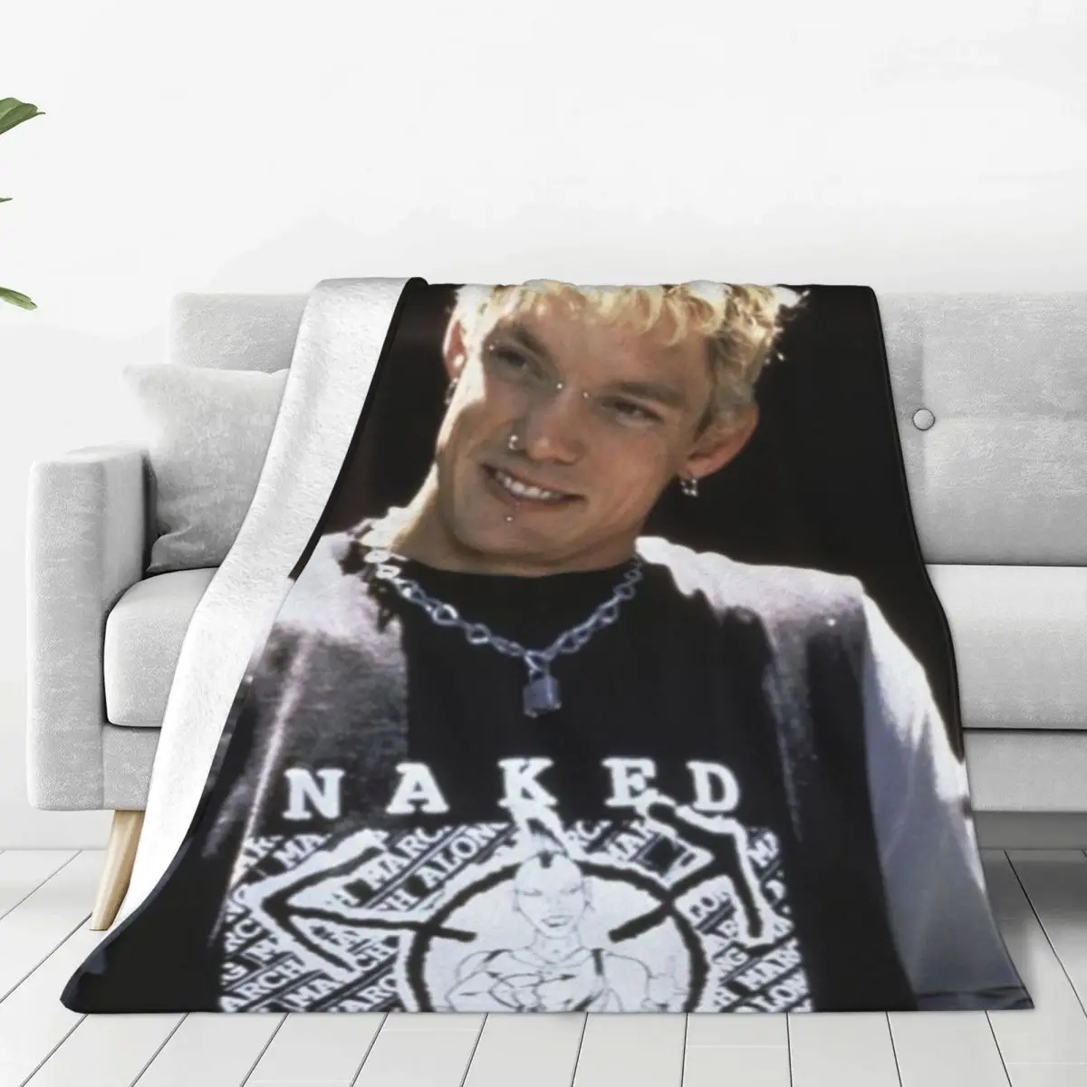 Soft Warm Blankets Travel Office Matthew Lillard Throw Blanket American Actor Flannel Bedspread Living Room Cute Sofa Bed Cover