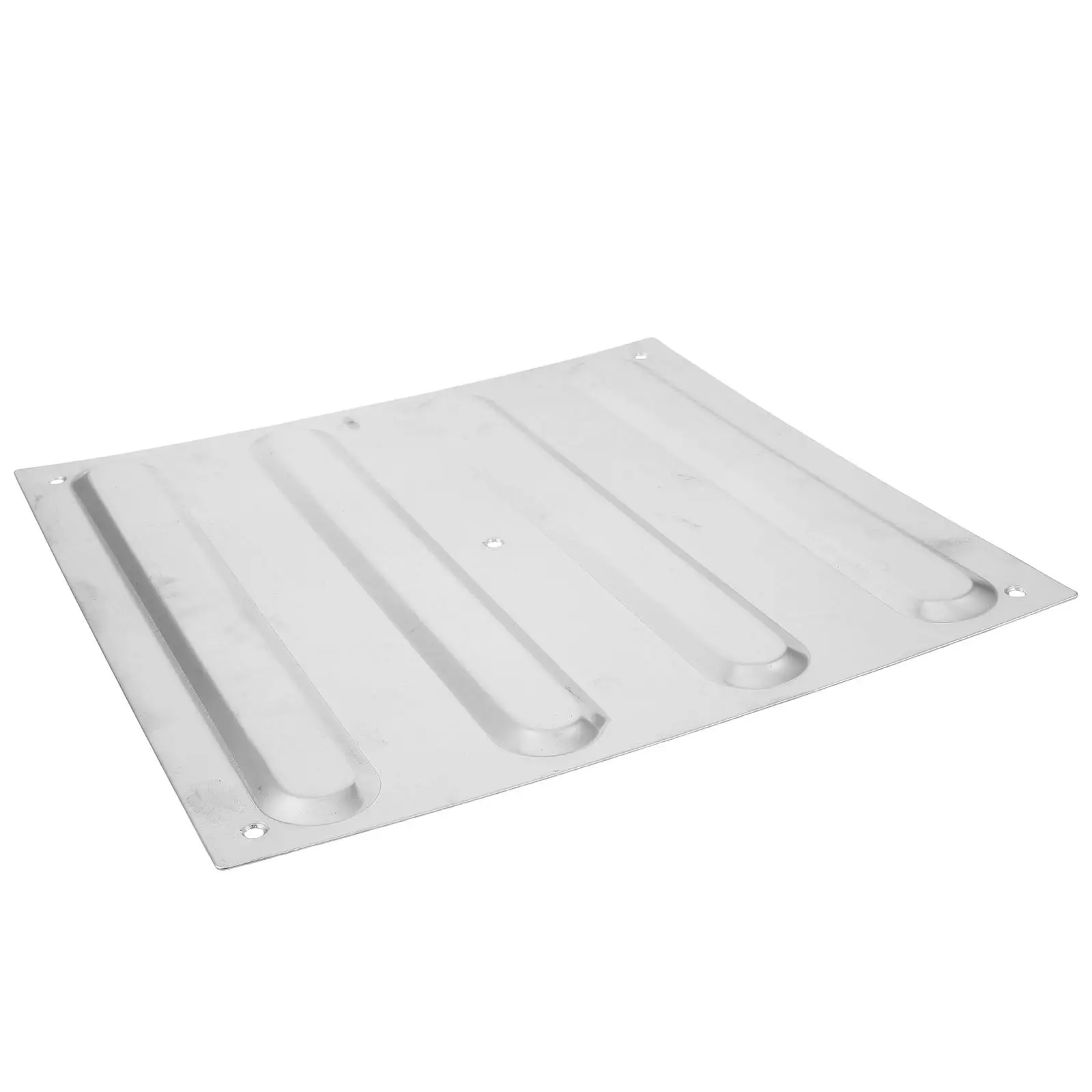Tactile Paving Tile Stainless Steel Blind Indicator Tile 30x30cm Safety Navigation Guide for Subway Airport Sidewalk Pathway