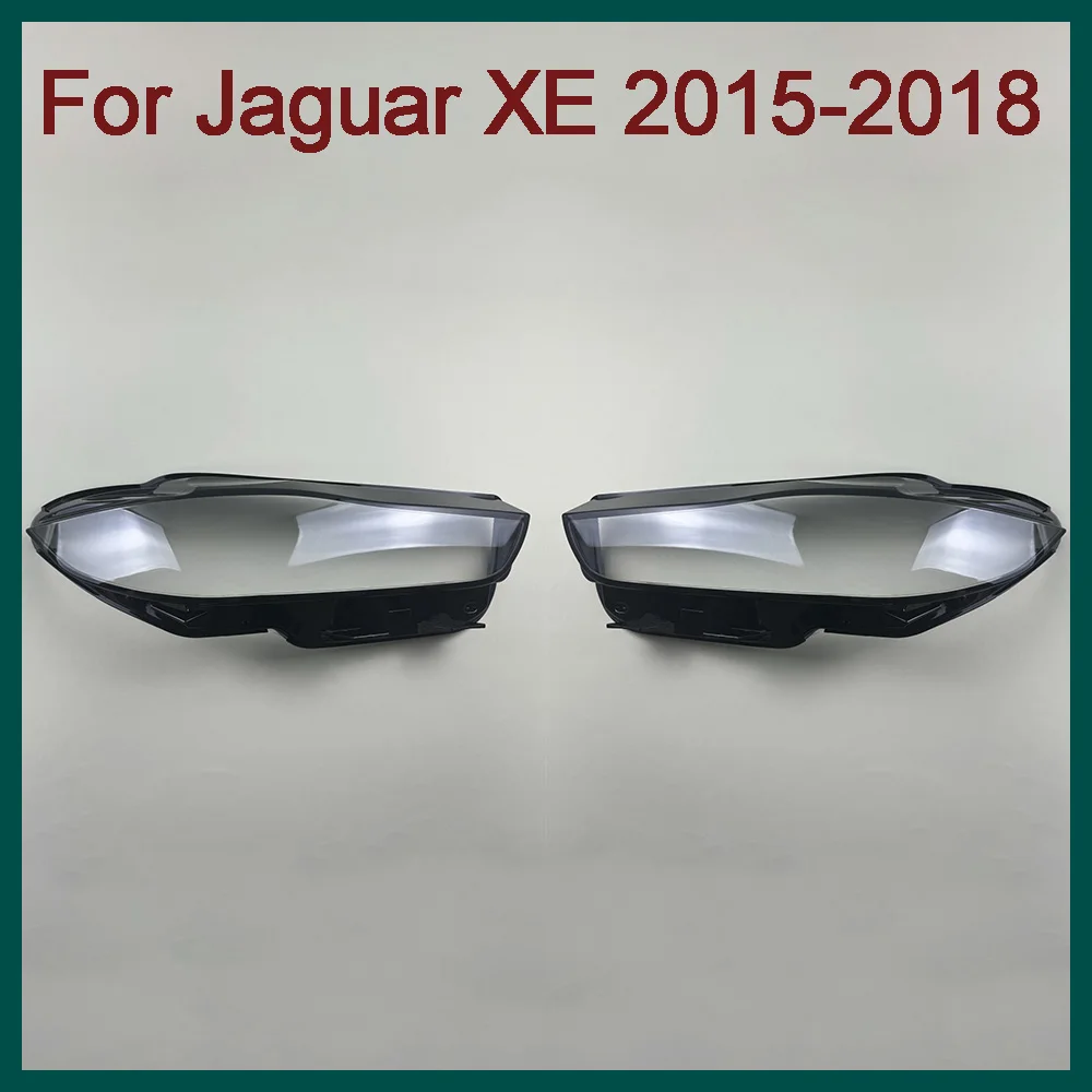 

Car Accessories Headlamps Transparent Lampshades Lamp Shell Headlights Lens Cover Plexiglass For Jaguar XE 2015 2016 2017 2018