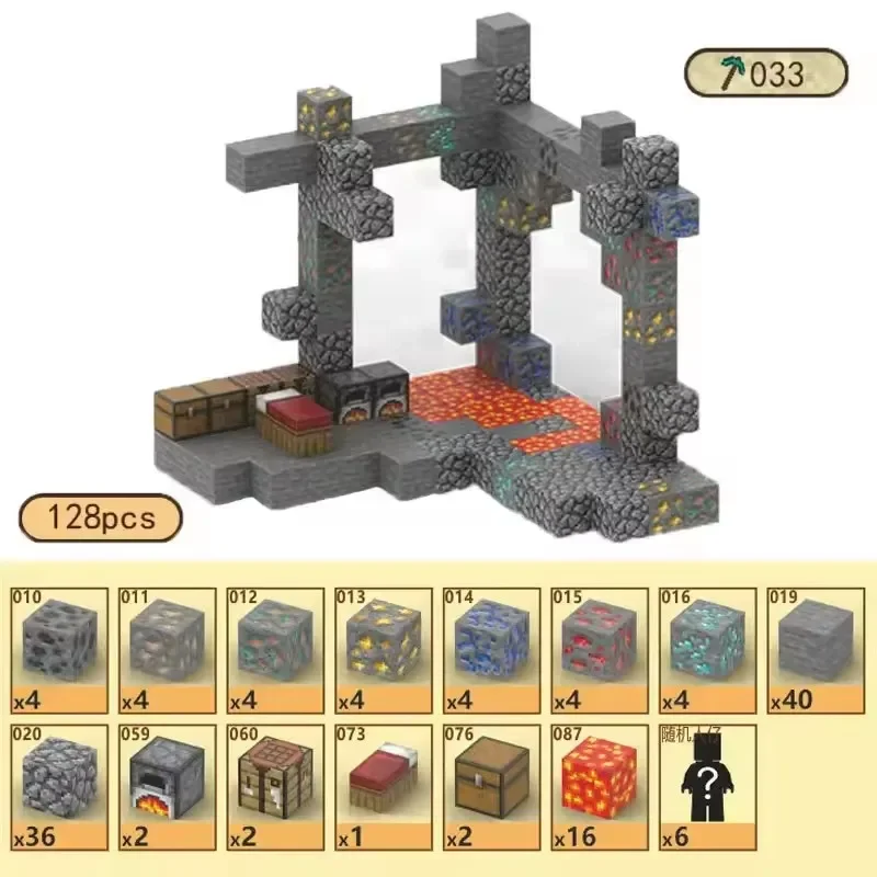 128pcs without box