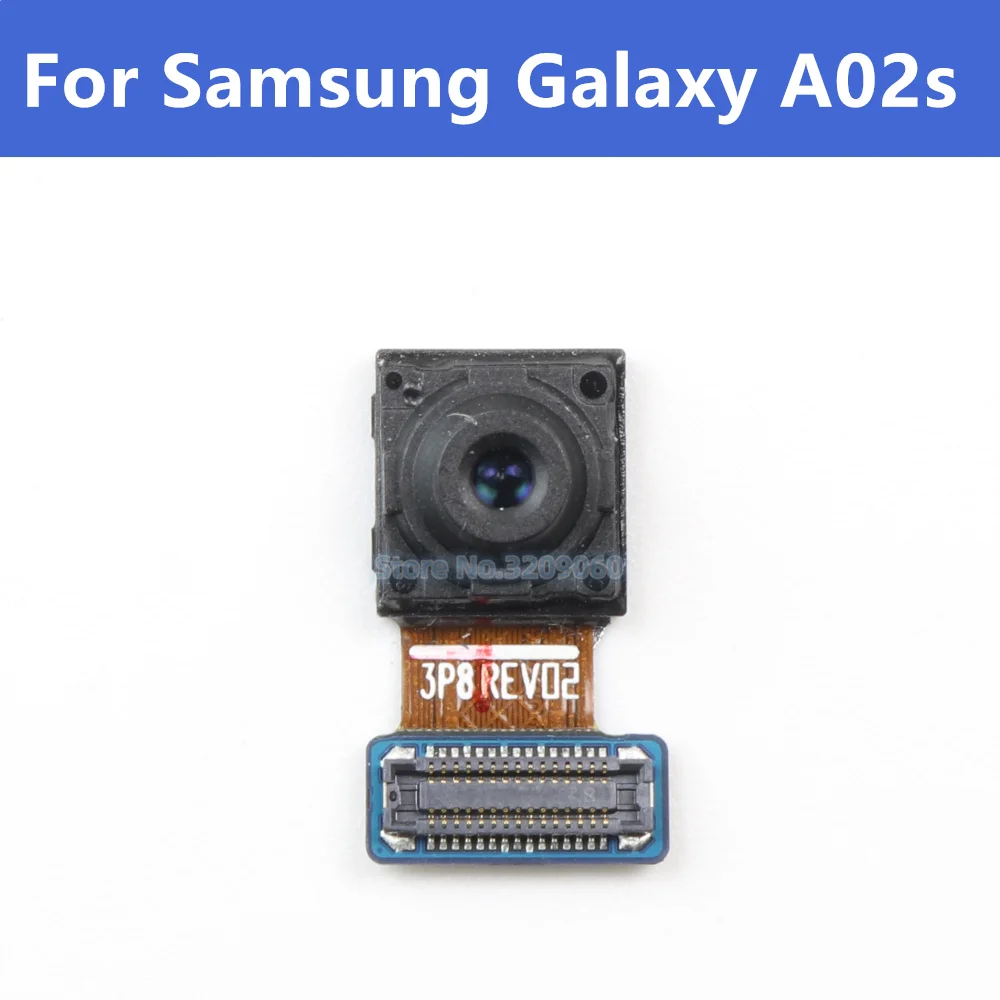

Задняя передняя камера для Samsung Galaxy A02s A025, задняя камера для селфи, фронтальная задняя часть, сменный модуль камеры