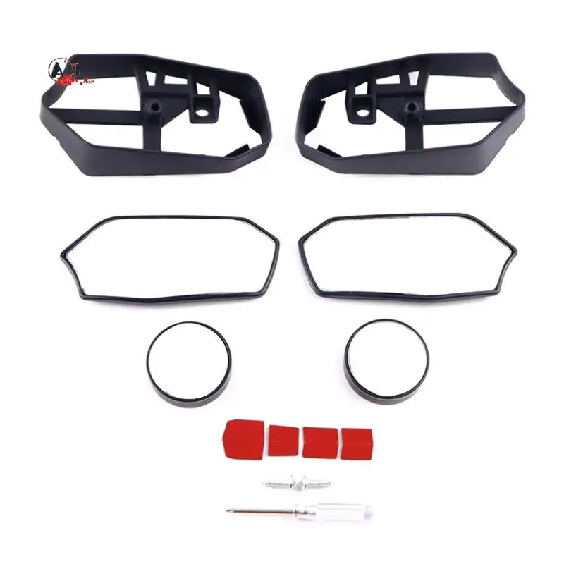 

A10E-зеркало заднего вида для мотоцикла с маленьким зеркалом для Yamaha Xmax 300 2023 2024, широкоугольное зеркало для слепых зон