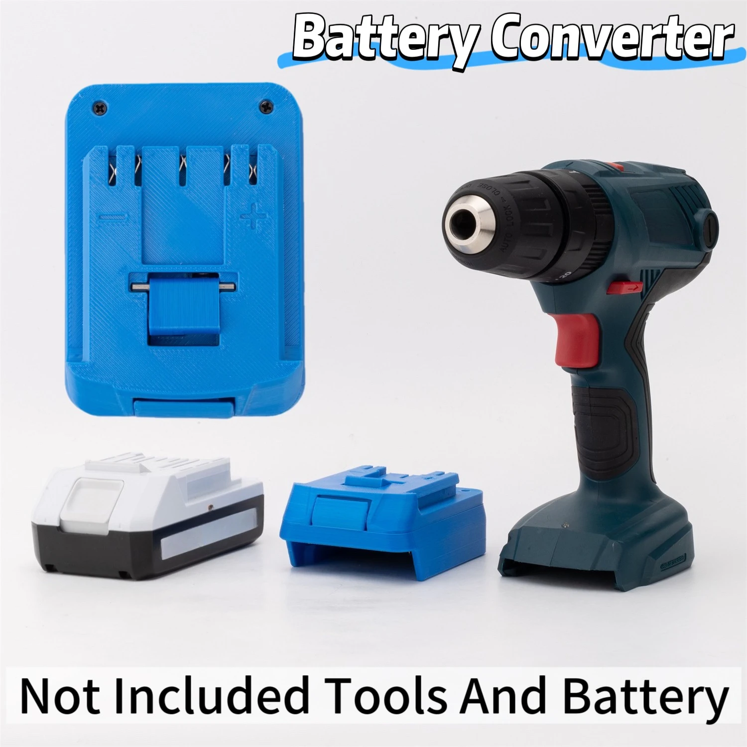 For Makita 18V G Series Li-ion Battery Adapter To Bosch 18V Li-ion Tools Battery Adapter Converter Power Tools Accessories