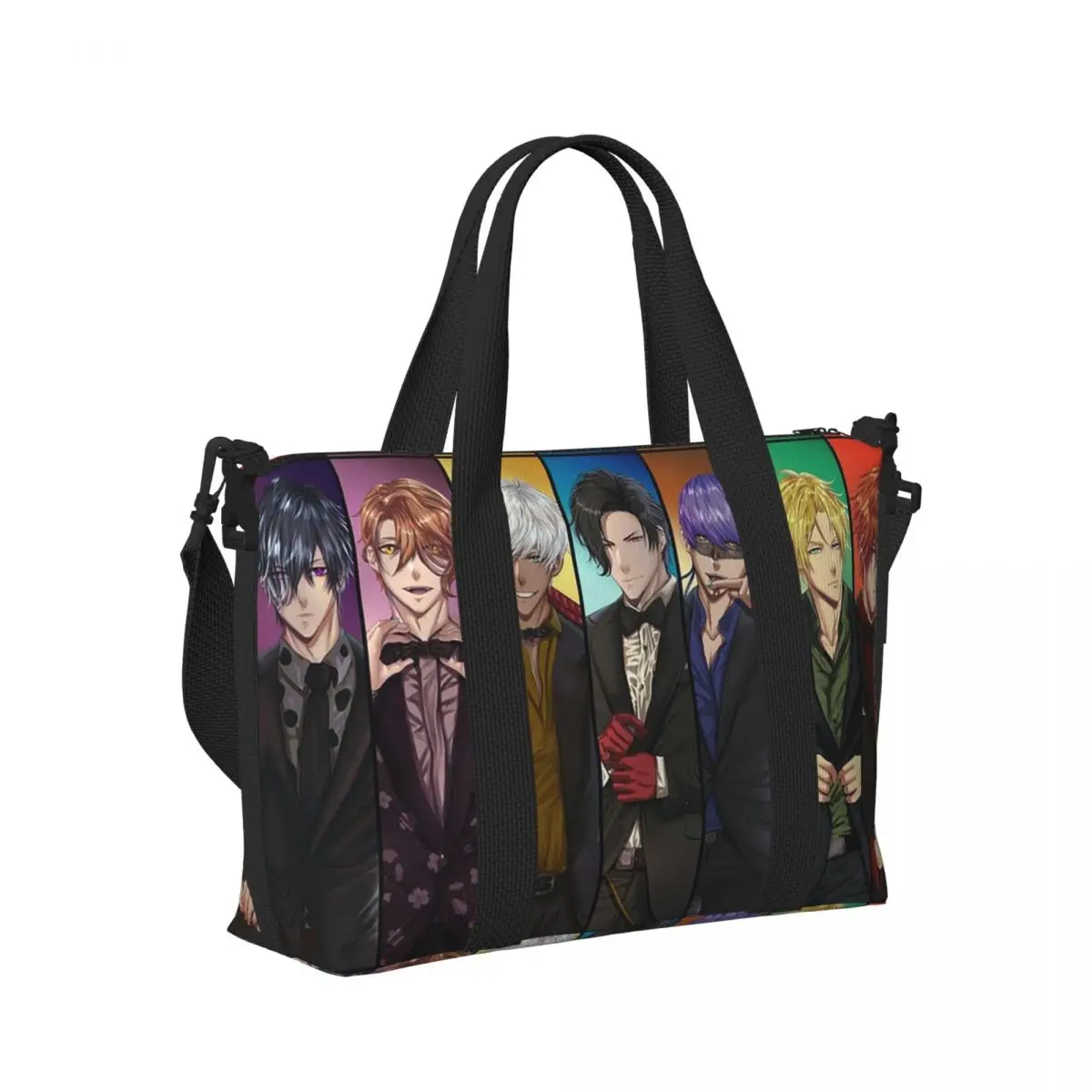 

Пляжная дорожная сумка Obey Me, большая вместительная сумка-тоут для тренажерного зала, йоги, женская дорожная сумка для покупок, сумка на плечо