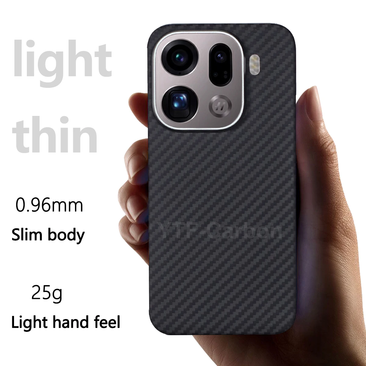 حافظة كربون YTF لهاتف OPPO Find X9/X9 Pro كيفلار ألياف الأراميد magsafe غطاء صلب رفيع للغاية مغناطيسي أسود نحيف أحمر فاتح ممتاز #6