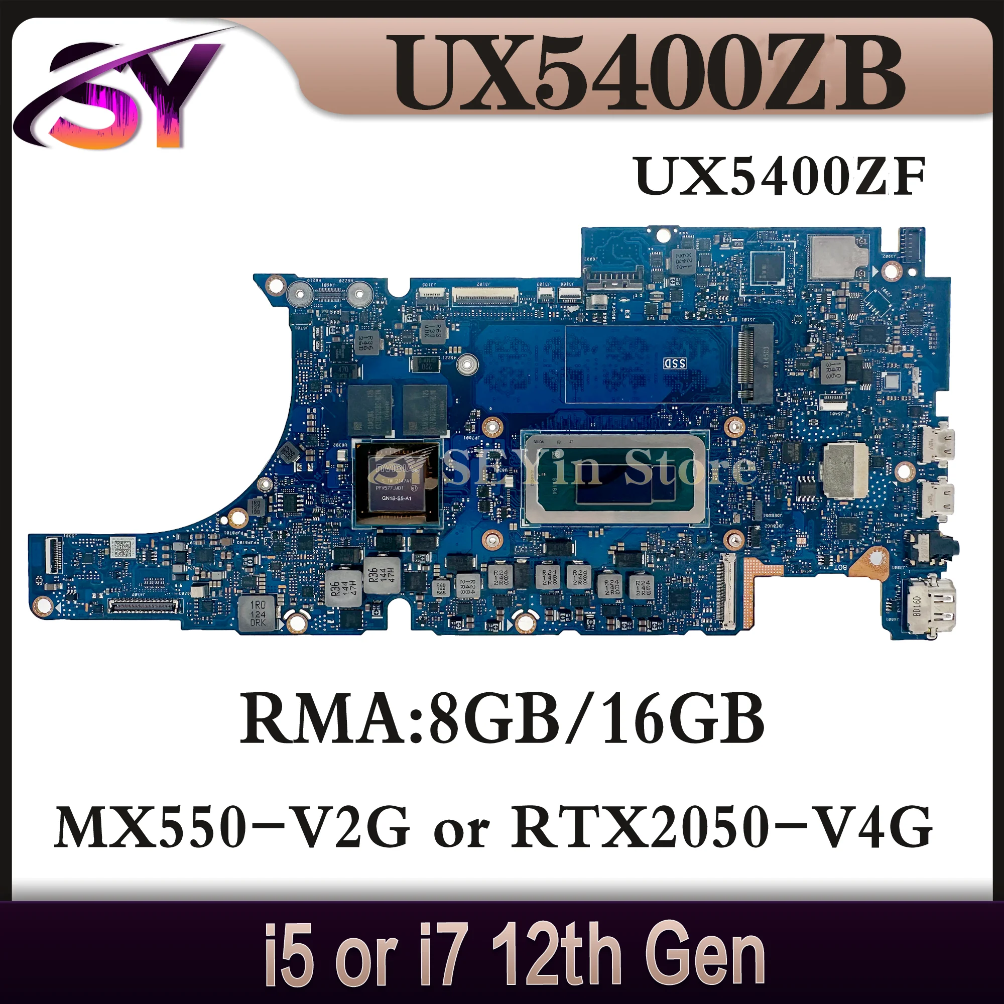 

Mainboard For ASUS UX5400ZB UX5400ZF UX5400ZA BX5400ZF BX5400ZB P5400ZB P5400ZF RX5400ZB RX5400ZF Laptop Motherboard