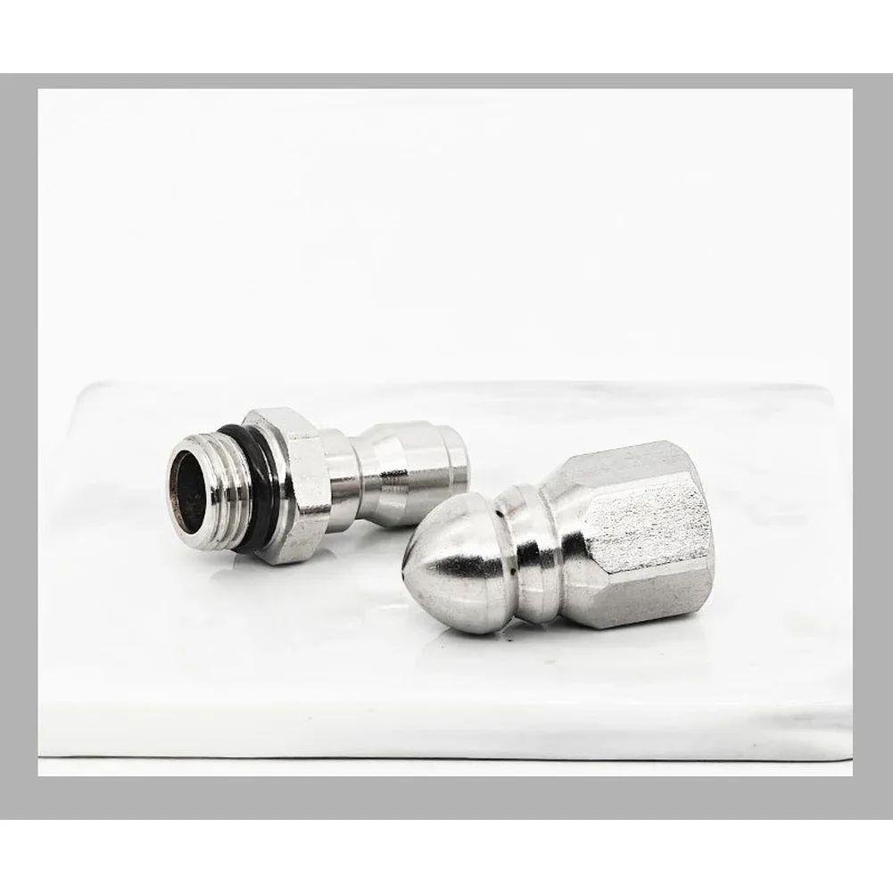 Quick Connect Nozzle Drain Cleaning Nozzle Drainage System Maintenance Quick Connect Cleaning Tool Pipe Unclogging Tool