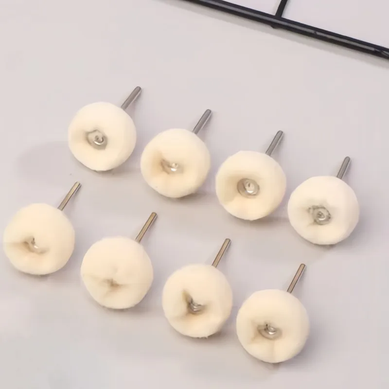 

36Pcs Wear-resistant Felt Wheel Replacements, Mirror Polish Gold & Silver Jewelry