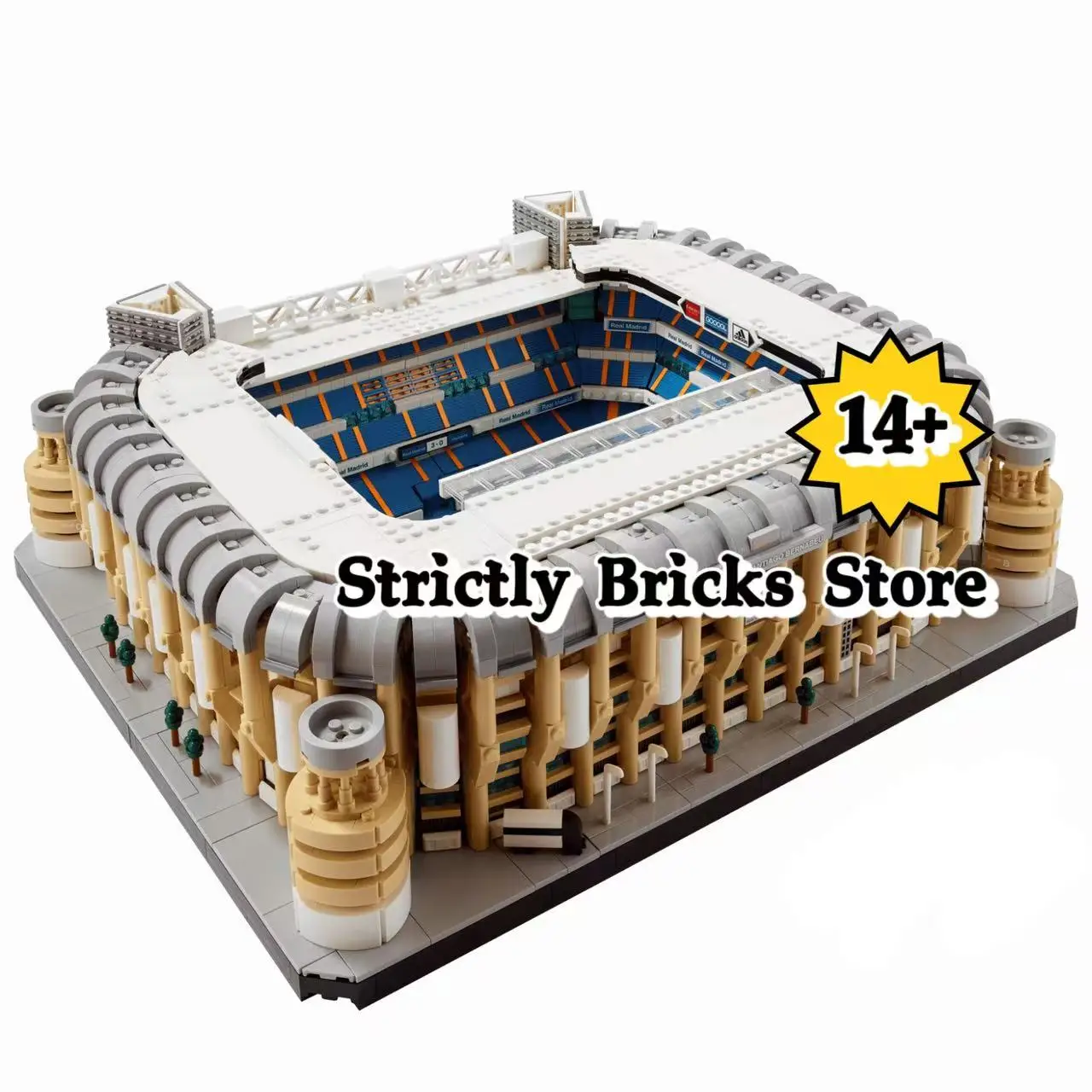 

LYGIL В наличии 10299 Набор строительных блоков «Стадион Бернабеу», модель-конструктор, подарок для взрослых, коллекционное украшение