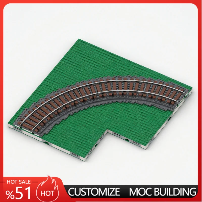 663-pieces-plaque-de-base-de-voie-ferree-courbee-lestee-pour-modeles-blocs-de-construction-creatifs-pour-l'assemblage-de-scenes-de-maquettes-ferroviaires-jouets-educatifs