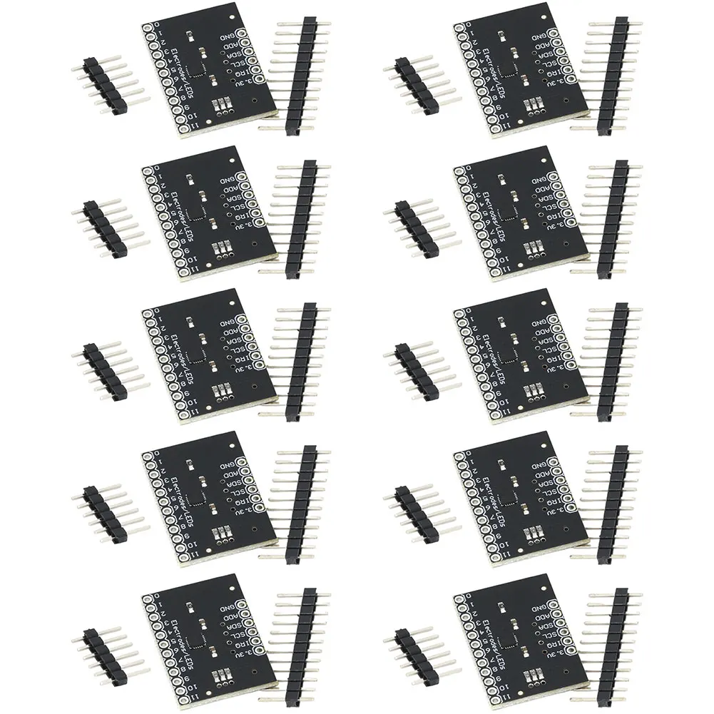 Picture 7: 10 Pcs MPR121 Capacitive Touch Sensor Modules For Keyboard Development Boards Sensor Controller Utilizes Electrical Accessories