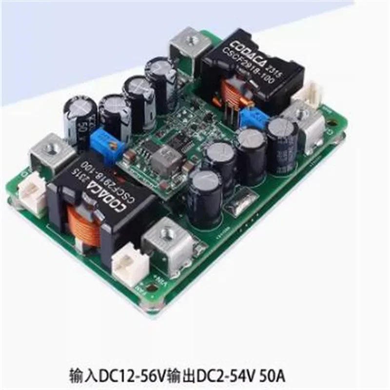 2000W50AHigh PowerDC-DCStep-down Module RV Charging Power Input12-56VOutput 2-54V