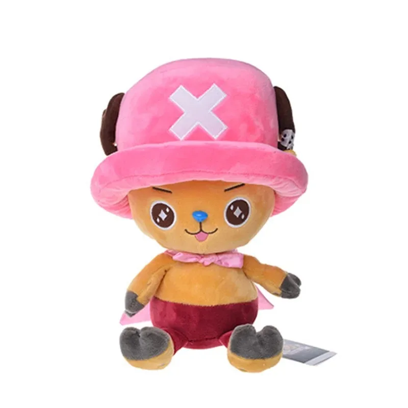 Jednoczęściowe Tony Tony Chopper pluszowe zabawki z kreskówki Luffy Chopper Sabo Sanji pluszowa lalka wypchane Anime zabawka lalka prezent dla