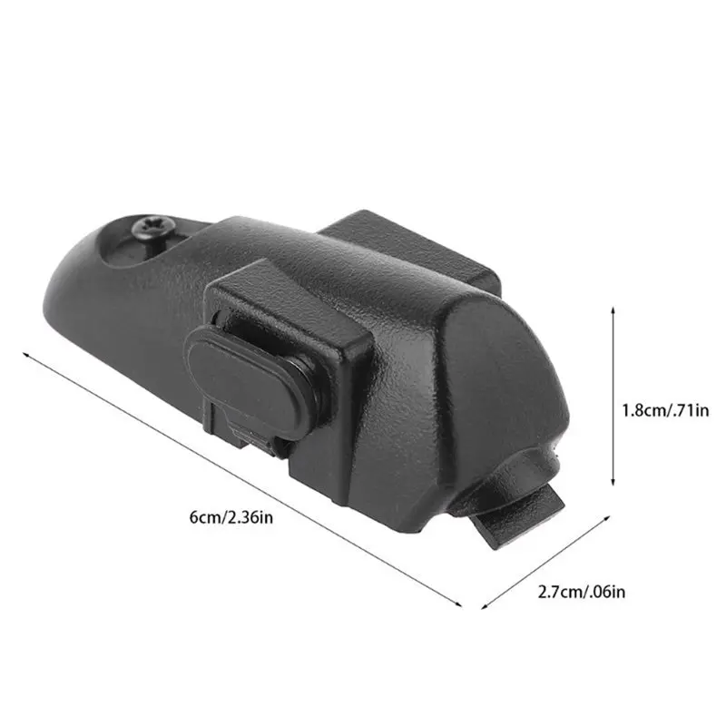 Y44A Waterproof Walkie Talkie Audio Adapter for Baofeng BF-9700 BF-A58 UV-9R Plus Headset