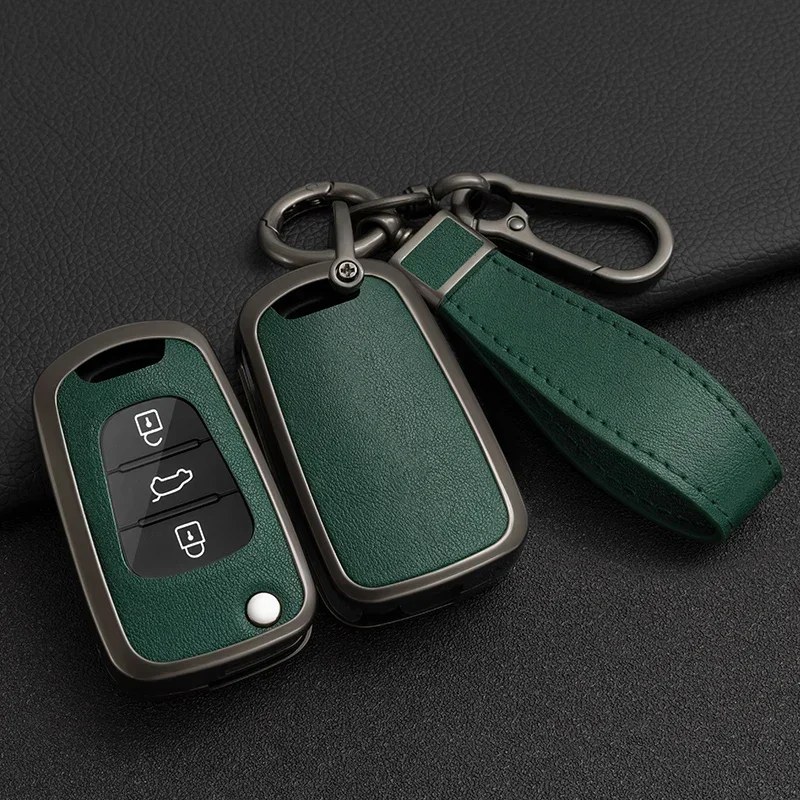 Car Key Case For Kia Sportage Rio 3 Soul Optima Ceed Pro K5 K2 Pride for Hyundai I20 I30 Ix20 Ix35 Elantra Accent Shell Cover