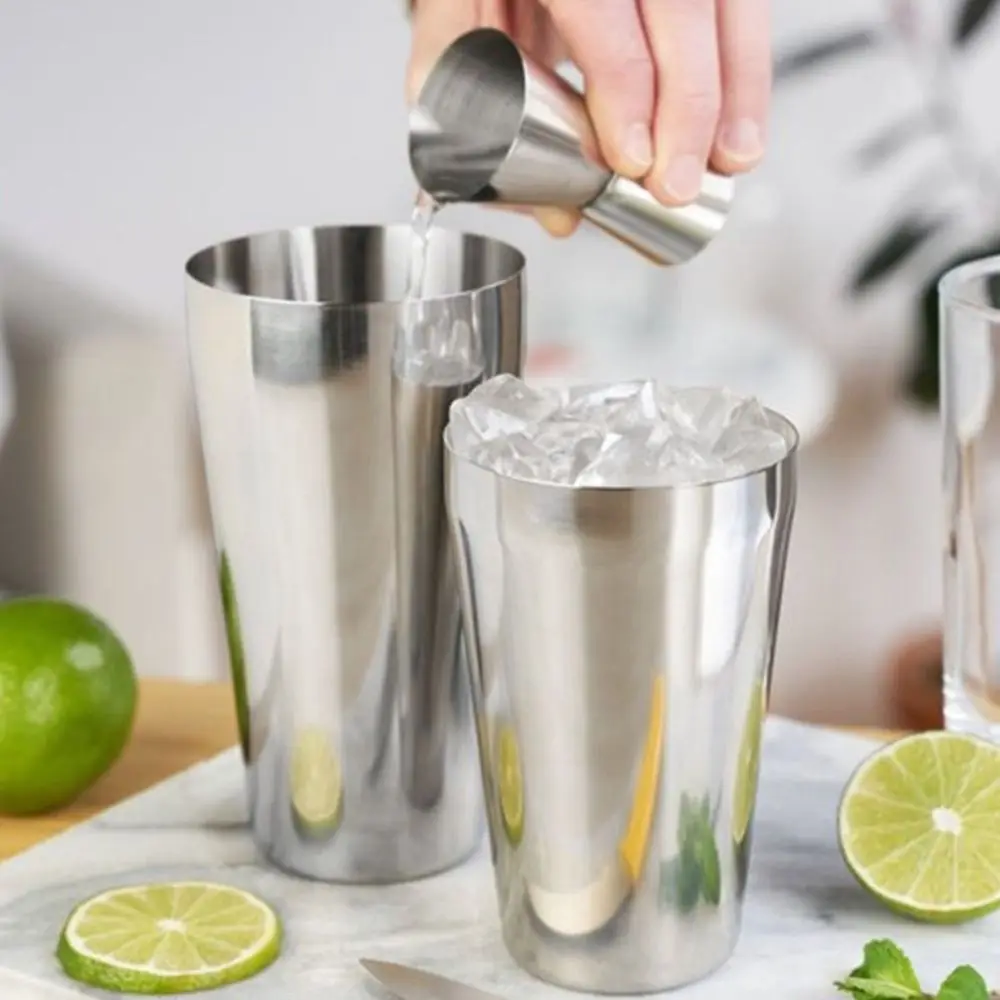 

3/4Pcs Stainless Steel Cocktail Mixer Kit Professional Rustproof Cocktail Mixer Set 600/700ml Anti-corrosion Bartender Kit Party
