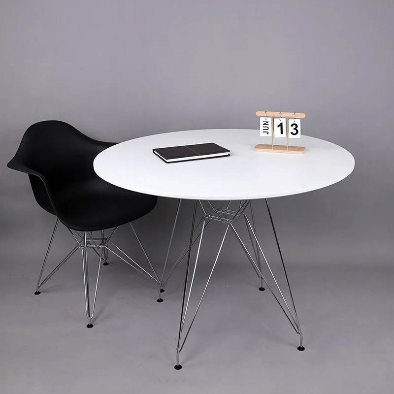 Round table, Internet celebrity household small apartment, milk tea, coffee shop, restaurant, manufacturer,  negotiation table