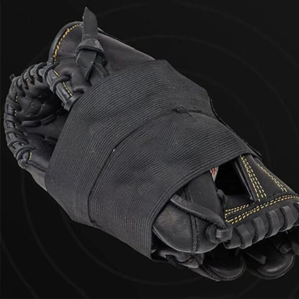 

2Pcs Baseball Glove Wrap Adjustable Elastic Polyester Strap Glove Protector Gloves Wrapping Band Gloves Wrapping Band