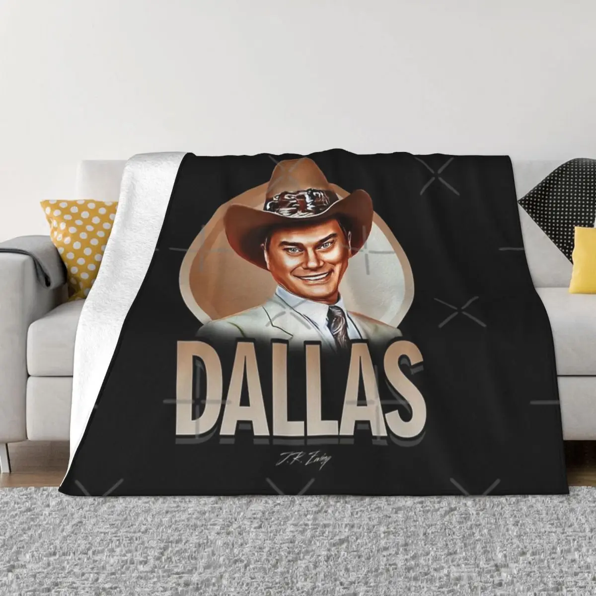 Dallas-J.R. Ewing Four Seasons Universal Blanket Air-Conditioned Room Can Be CoveredChristmas Present