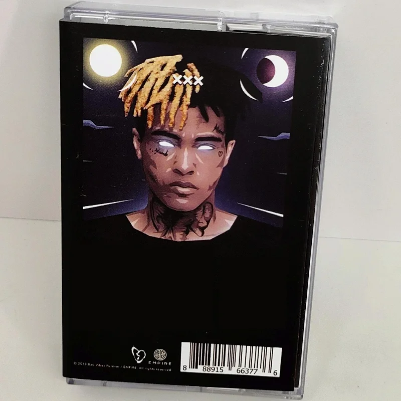 Classic Rap Triple X Music Tape Skins 17 Album Music Record Cassettes Cosplay Recorder Walkman Soundtracks Box Collection Gifts