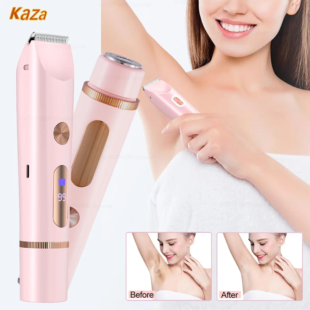 

Electric Razor Female Body Epilator Women Electric Shaver for Bikini Legs Underarm Face Hair Remover Bikini Trimmer for Women