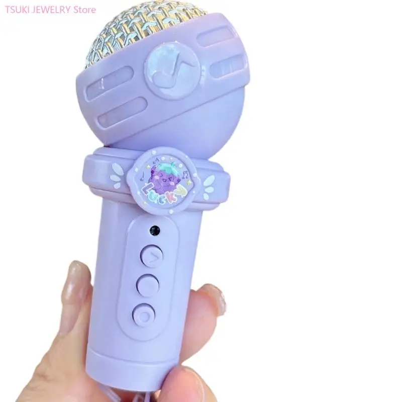 62KE Compact Digital Voice Recorder Keychain Purse Ornamnet Playback Function Fun Student Children's Toy Pendant Gift