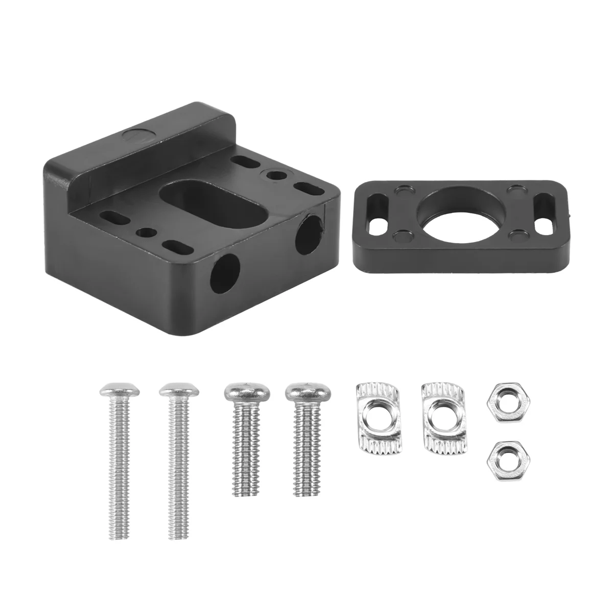 Z Axis Lead Screw Fixing Block Aluminum Block 3D Printer Lead Screw Fix Mount for CR-10 Ender 3 Z-Rod Bearing Holder