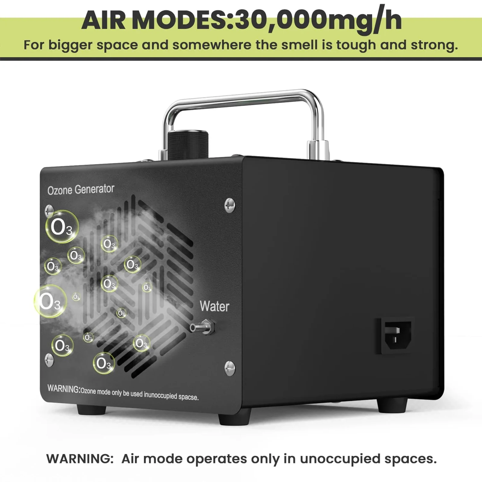 2in1 Ozone Generator 30/60g/h - огляд і ціна Commercial Ozone Generator 60G H