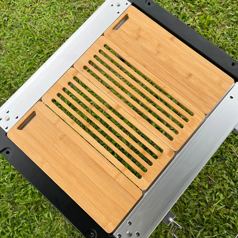 Camp Cutting Board - 2Pcs Large Tea Serving Tray &