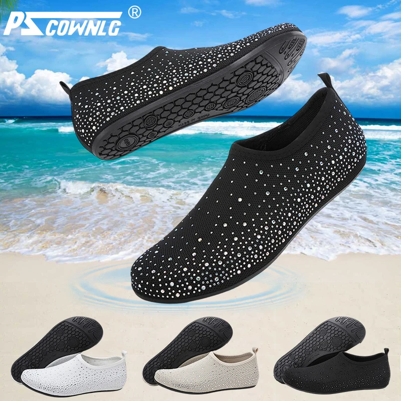 

Diving Shoes Women Aqua Shoes Men Beach Swimming Water Sport Socks Barefoot Sneaker Fitness Dance Swim Surfing Snorkeling Shoe