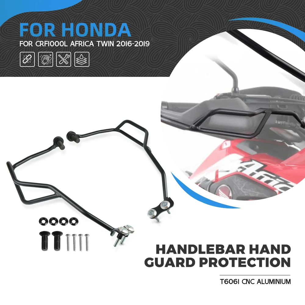 

For Honda CRF1000L Africa Twin 2016 2017 2018 2019 Motorcycle Handguards Handlebar Hand Guard Protection Bracket CRF 1000L