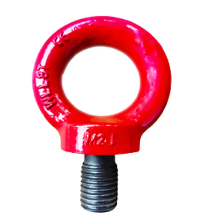 0.3T-6T Universal rotary G80 eye type rotating ring metric thread universal ring hexagonal with screw stop 42CrMo lifting point