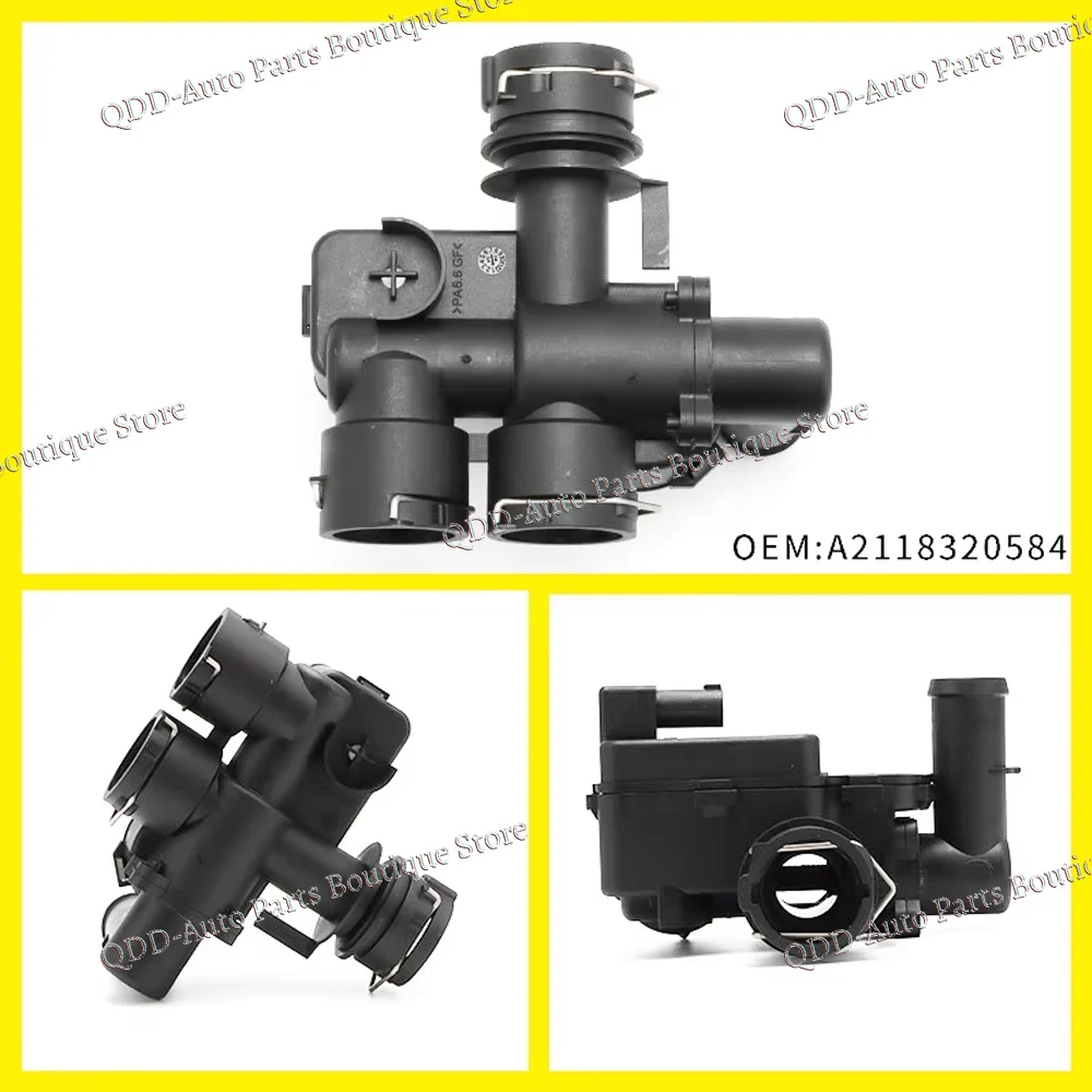 A2118320584 2118320584 Coolant Heater Control Solenoid Water Valve For Mercedes Benz W211 C219 E350 E500 E550 E55 E63 CLS500