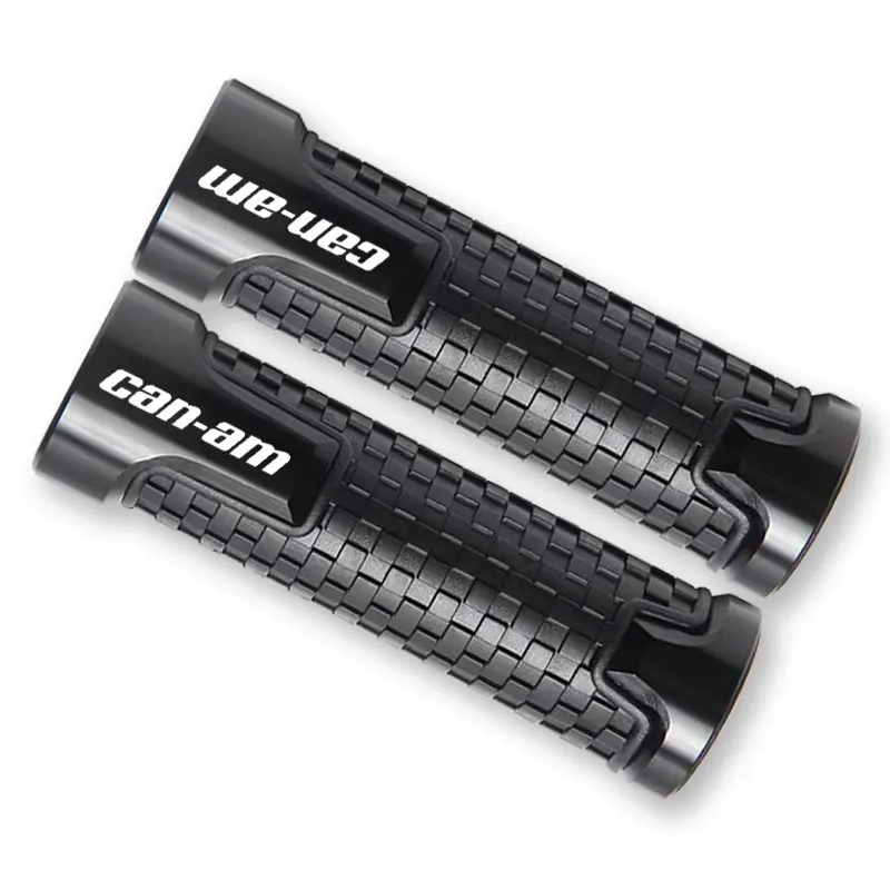 Motorcycle Handlebar Grips Rubber Hand Thruster Grips For Can Am Outlander 1000 Ryker 900 Renegade 800 Canam Maverick X3 Spyder view 5