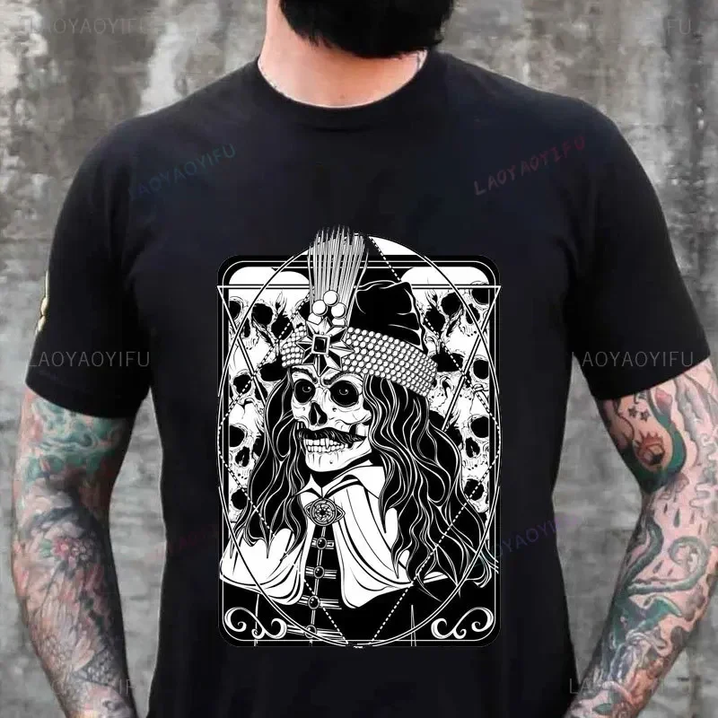 Vlad Dracula Tepes The Impaler Vampire Men Gothic Halloween Horror Movie Tops Dracula Weird Vlad Tepes 1431-1476 Cotton T-Shirt