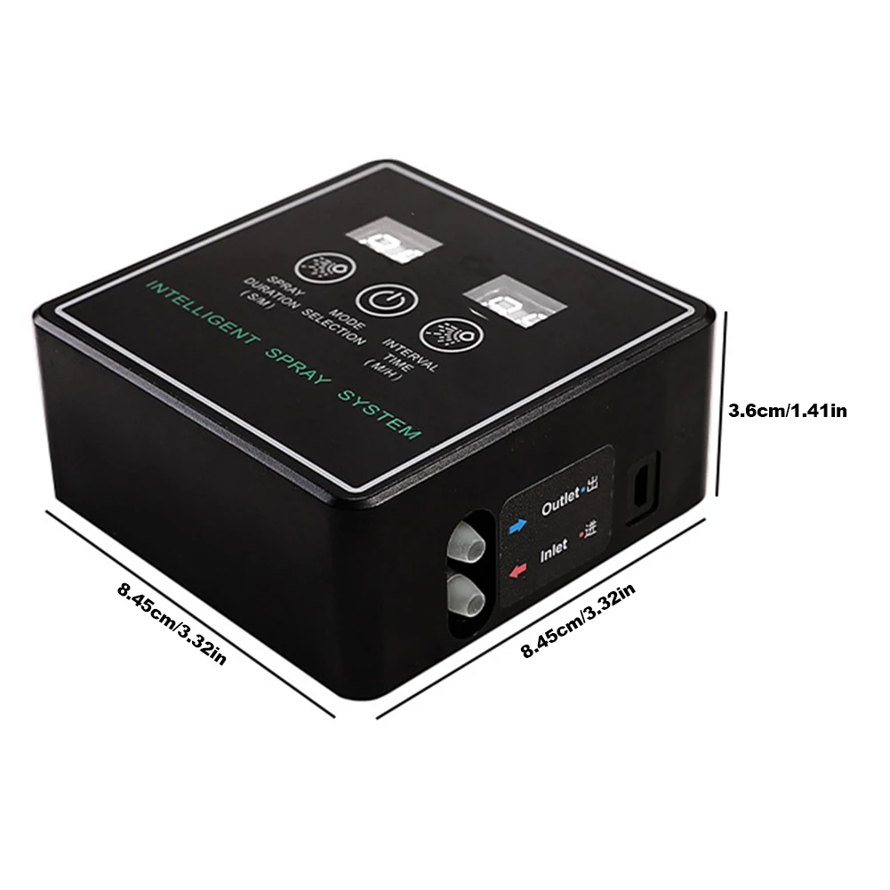 Système de Brumisation Intelligent pour Reptile, Buses Réglables à 360 °, Humidificateurs