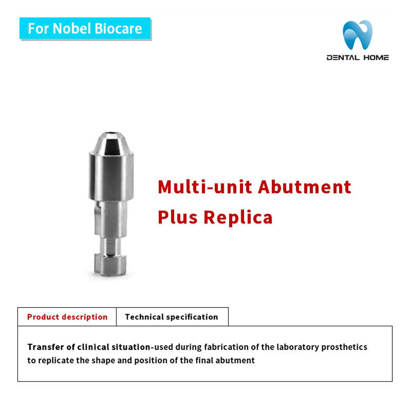 For Nobel Biocare Multi unit Lab Analog Dental Implants Abutments Screws And More for Nobel Biocare Dental Implant System