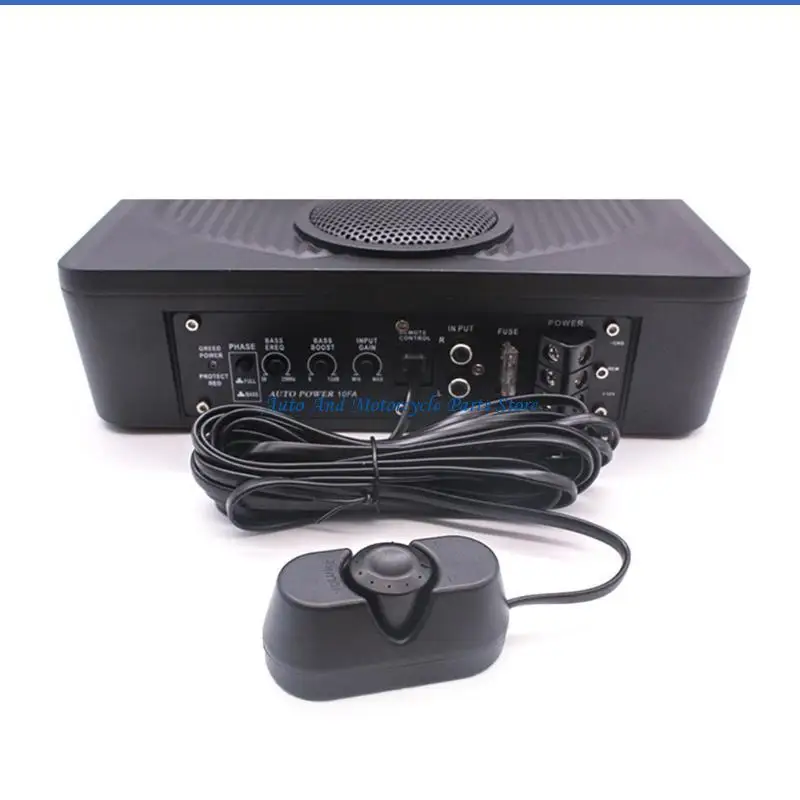 P9FD Car Amplifier Volumes Adjustable Switch Volumes Remote Controller Speakers Adjust